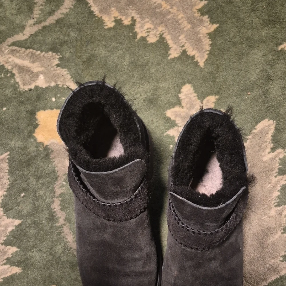 UGG Black Winter & Rain Boots